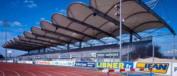 bache COUVERTURE DE STADE architecture textile